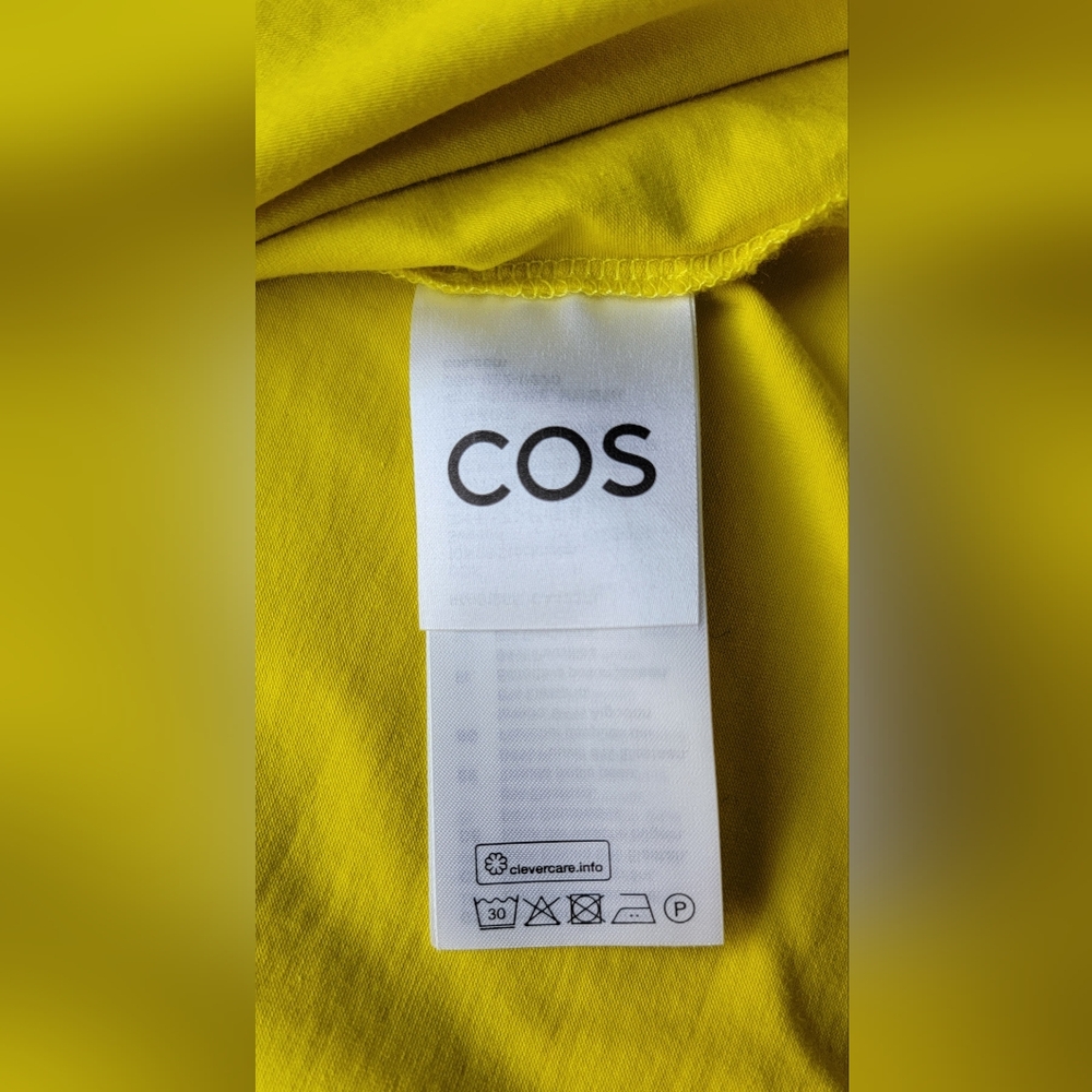 COS Yellow Long Sleeve Shirt - Picture 8 of 13